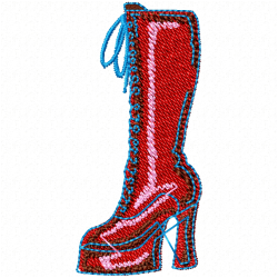 Shoes Embroidery Design 1 Shoes Embroidery Design 1
